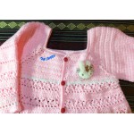 Áo khoác len bé gái dài tay - 009AKNK